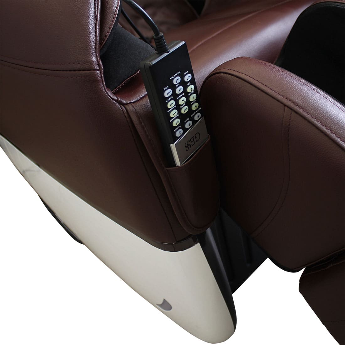 Массажное кресло Optimus GESS-820, автоматическое и ручное управление, brown купить в OrtoMir24