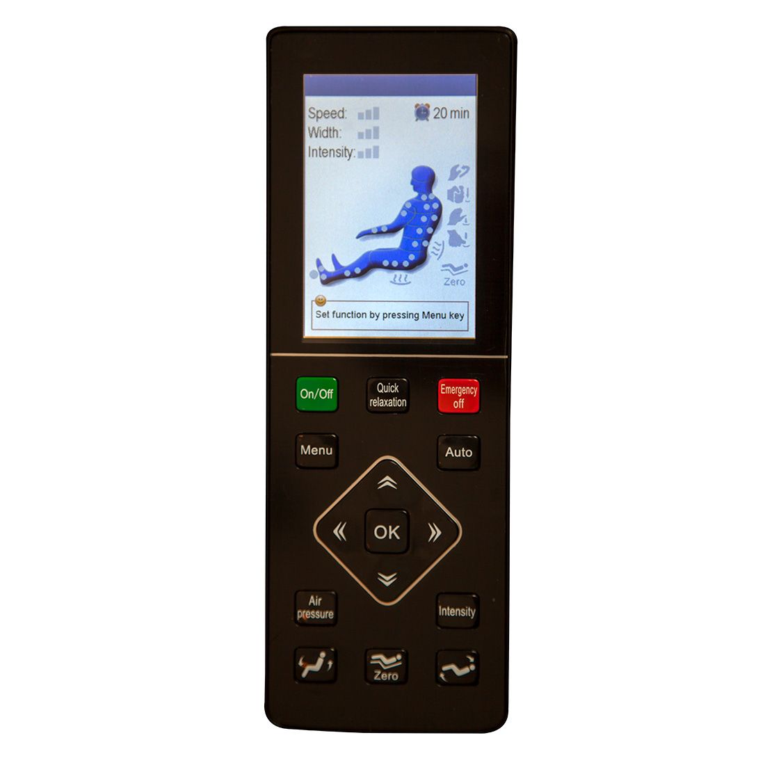 Массажное кресло Integro GESS-723 для дома и офиса, black купить в OrtoMir24